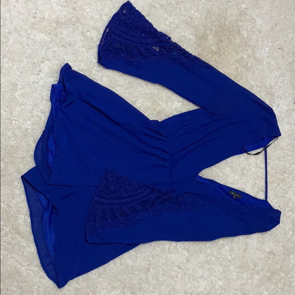 Royal Blue Romper
